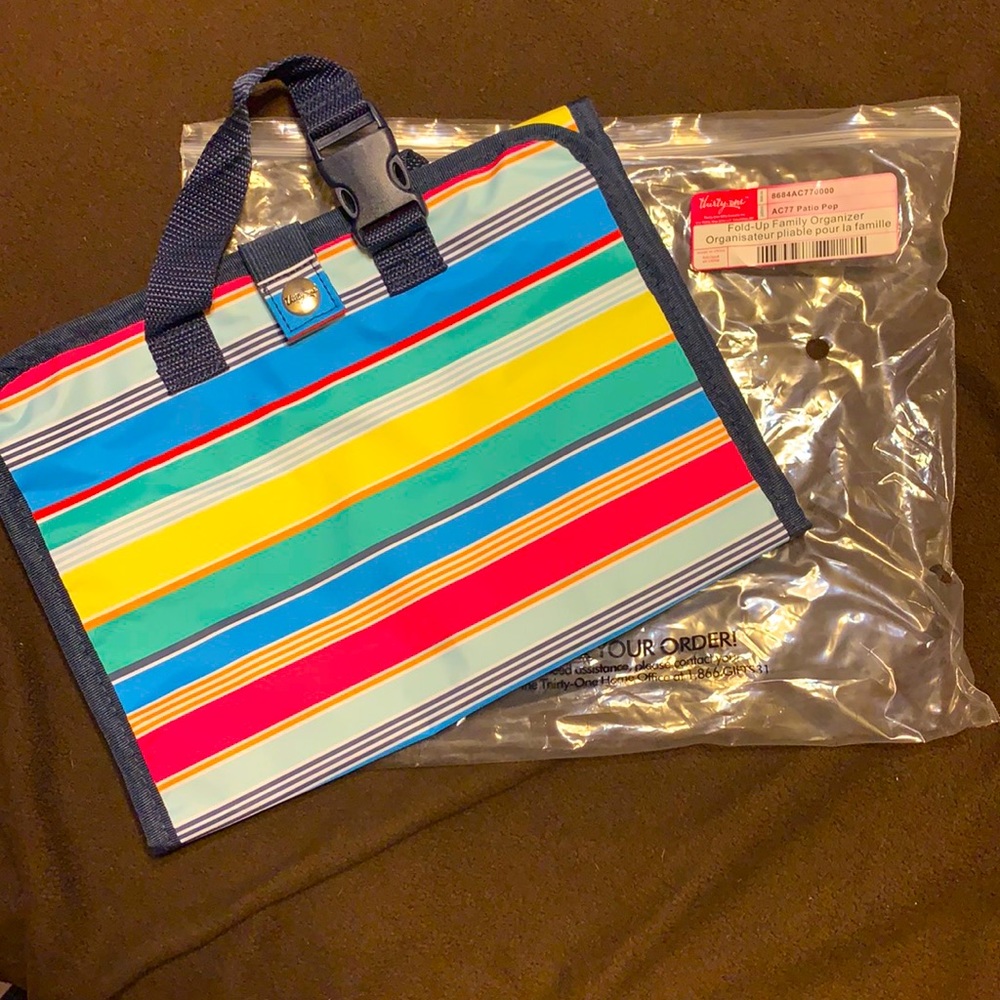 Brand new thirty-one fold up family organizer